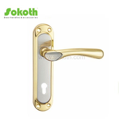 ZINC ALLOY LEVER ON PLATESKT-P495