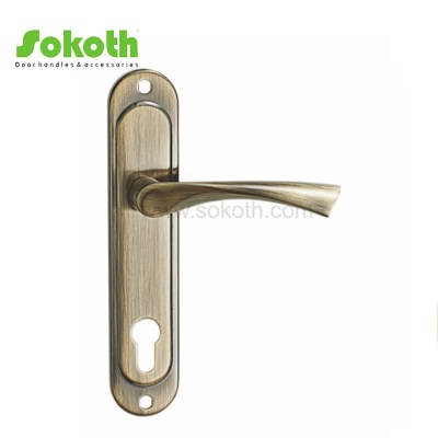 ZINC ALLOY LEVER ON PLATESKT-P489