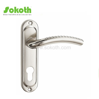 ZINC ALLOY LEVER ON PLATESKT-P487