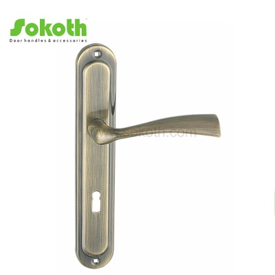 ZINC ALLOY LEVER ON PLATESKT-P478