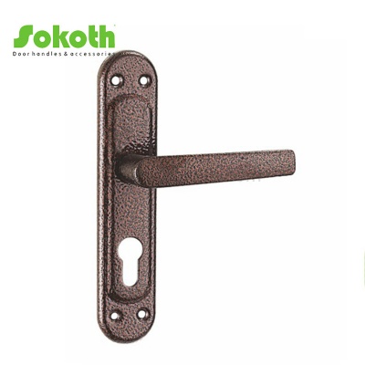 ZINC ALLOY LEVER ON PLATESKT-P468