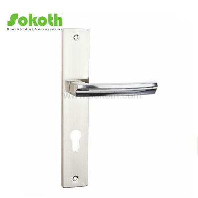 ZINC ALLOY LEVER ON PLATESKT-P452