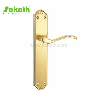 ZINC ALLOY LEVER ON PLATESKT-P448