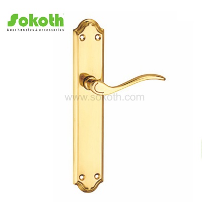ZINC ALLOY LEVER ON PLATESKT-P447