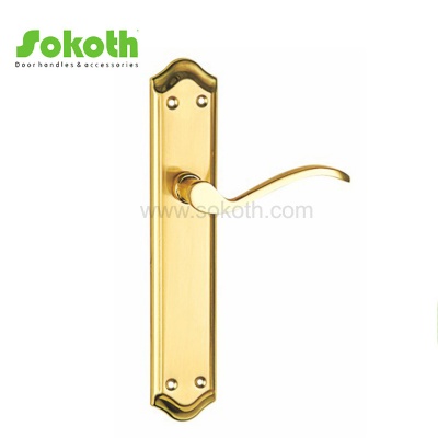 ZINC ALLOY LEVER ON PLATESKT-P444