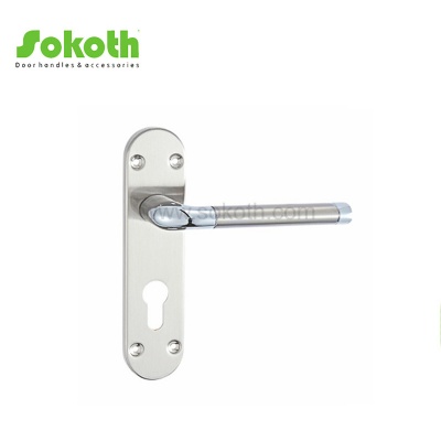 ZINC ALLOY LEVER ON PLATESKT-P439