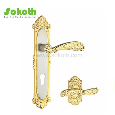 ZINC ALLOY LEVER ON PLATESKT-P432