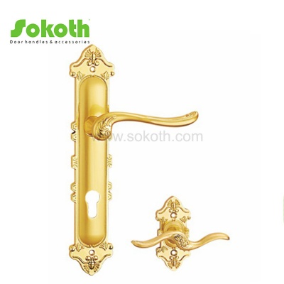 ZINC ALLOY LEVER ON PLATESKT-P429