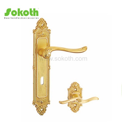 ZINC ALLOY LEVER ON PLATESKT-P428