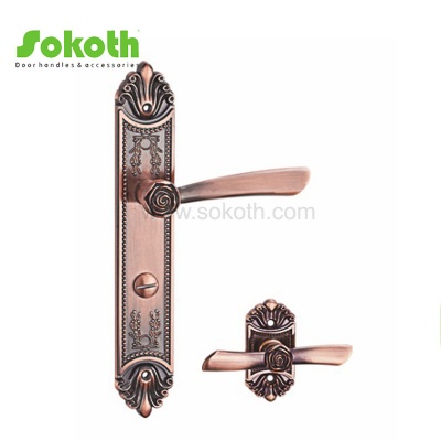 ZINC ALLOY LEVER ON PLATESKT-P423