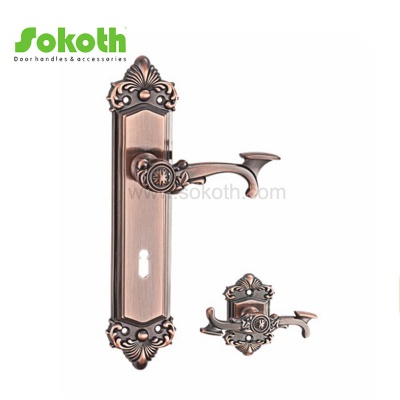 ZINC ALLOY LEVER ON PLATESKT-P422
