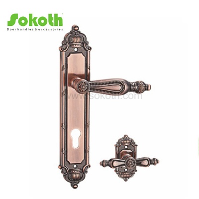 ZINC ALLOY LEVER ON PLATESKT-P421