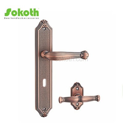 ZINC ALLOY LEVER ON PLATESKT-P419