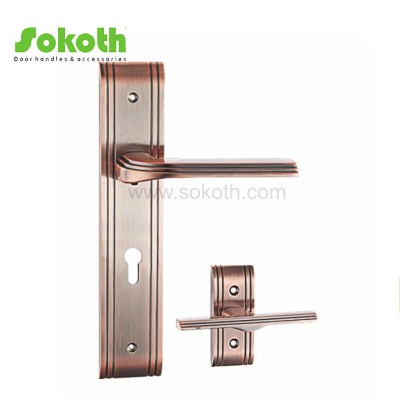 ZINC ALLOY LEVER ON PLATESKT-P418