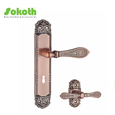 ZINC ALLOY LEVER ON PLATESKT-P416