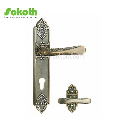 ZINC ALLOY LEVER ON PLATESKT-P413