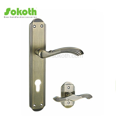 ZINC ALLOY LEVER ON PLATESKT-P412