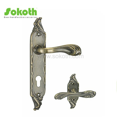 ZINC ALLOY LEVER ON PLATESKT-P410