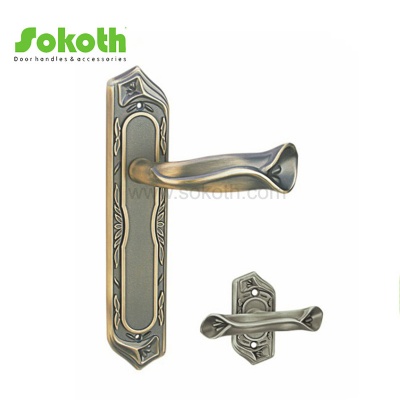 ZINC ALLOY LEVER ON PLATESKT-P408