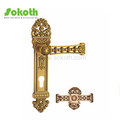 ZINC ALLOY LEVER ON PLATESKT-P399