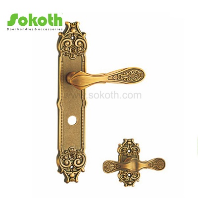 ZINC ALLOY LEVER ON PLATESKT-P398