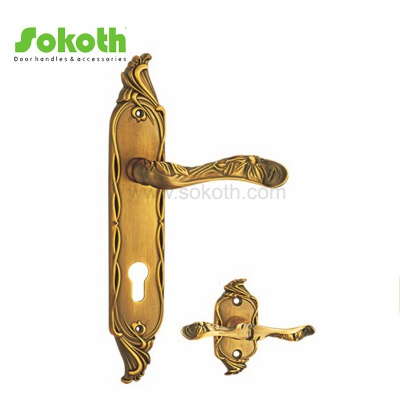 ZINC ALLOY LEVER ON PLATESKT-P396