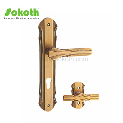 ZINC ALLOY LEVER ON PLATESKT-P391