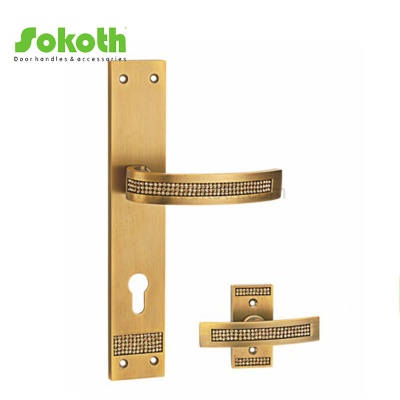 ZINC ALLOY LEVER ON PLATESKT-P390