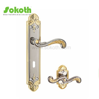 ZINC ALLOY LEVER ON PLATESKT-P387