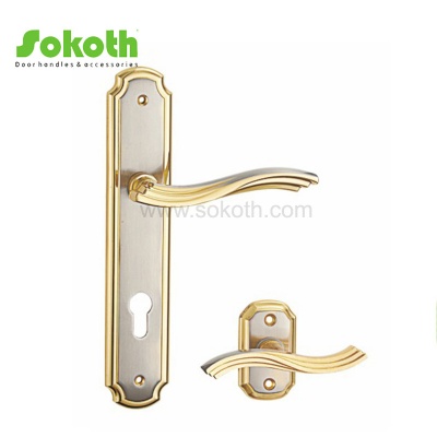 ZINC ALLOY LEVER ON PLATESKT-P386