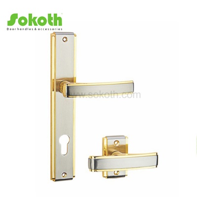 ZINC ALLOY LEVER ON PLATESKT-P385