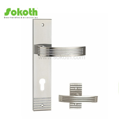 ZINC ALLOY LEVER ON PLATESKT-P383