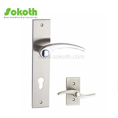 ZINC ALLOY LEVER ON PLATESKT-P382