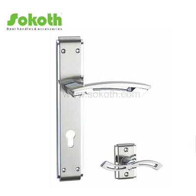 ZINC ALLOY LEVER ON PLATESKT-P378