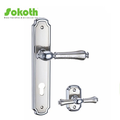 ZINC ALLOY LEVER ON PLATESKT-P376