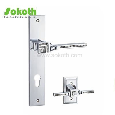 ZINC ALLOY LEVER ON PLATESKT-P374