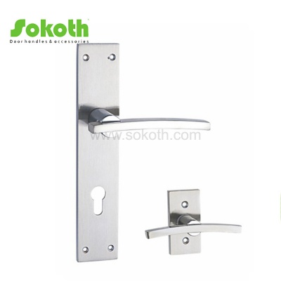 ZINC ALLOY LEVER ON PLATESKT-P373