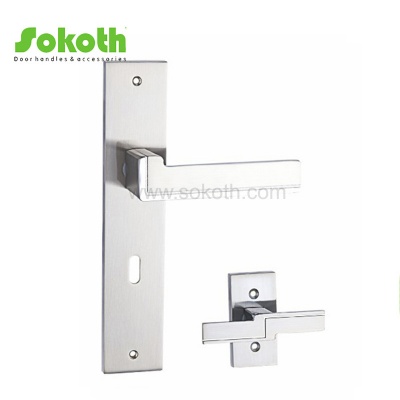 ZINC ALLOY LEVER ON PLATESKT-P372