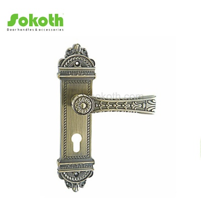 ZINC ALLOY LEVER ON PLATESKT-P366