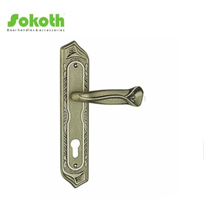 ZINC ALLOY LEVER ON PLATESKT-P363