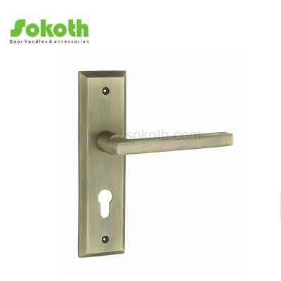 ZINC ALLOY LEVER ON PLATESKT-P361