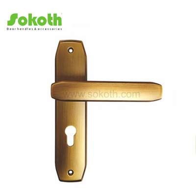 ZINC ALLOY LEVER ON PLATESKT-P356