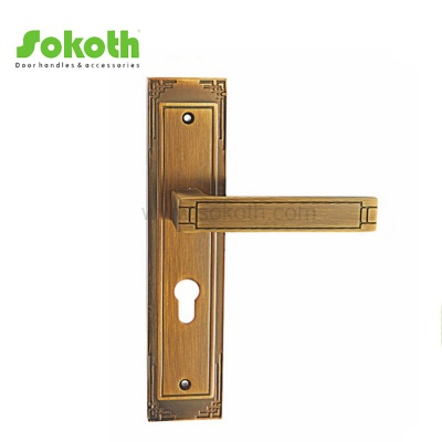 ZINC ALLOY LEVER ON PLATESKT-P355