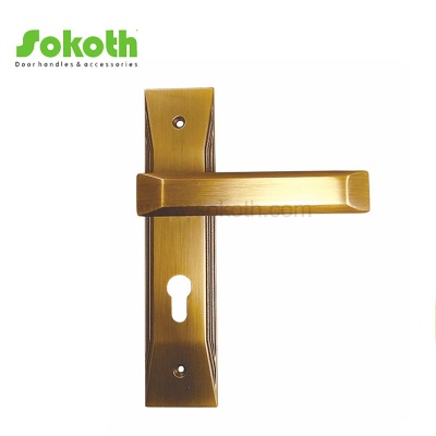 ZINC ALLOY LEVER ON PLATESKT-P352