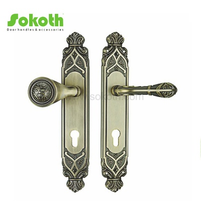 ZINC ALLOY LEVER ON PLATESKT-P351