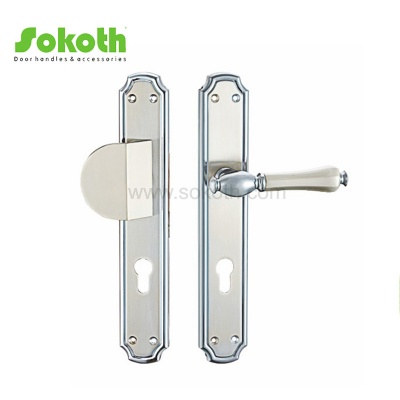 ZINC ALLOY LEVER ON PLATESKT-P349