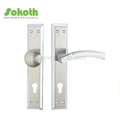 ZINC ALLOY LEVER ON PLATESKT-P348