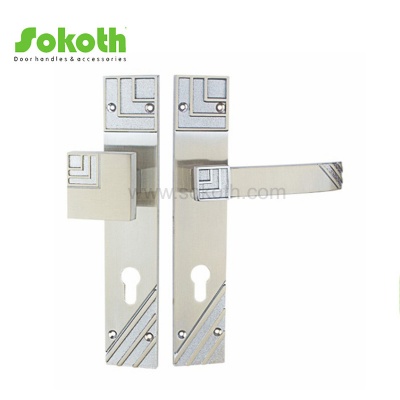 ZINC ALLOY LEVER ON PLATESKT-P346