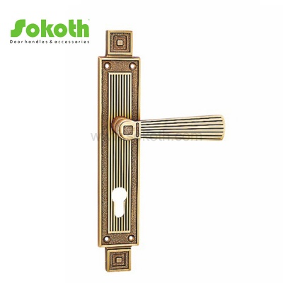 ZINC ALLOY LEVER ON PLATESKT-P343