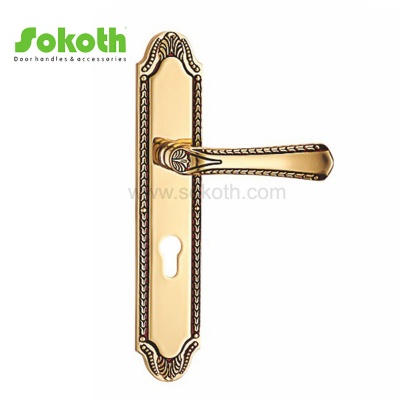 ZINC ALLOY LEVER ON PLATESKT-P342